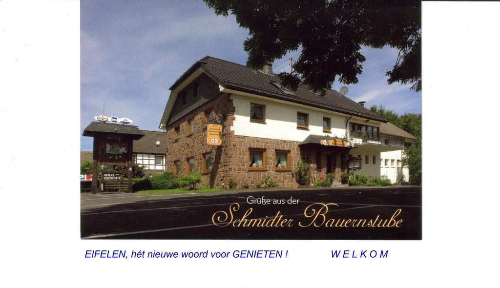 Hotel Restaurant Schmidter Bauernstube Nideggen Exterior foto